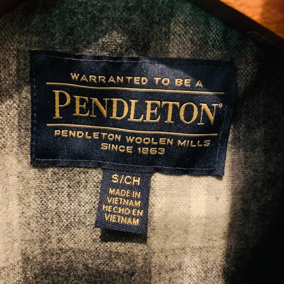 Men's Pendleton Wool Field Chore Jacket Coat Size Small - Picture 4 of 12
